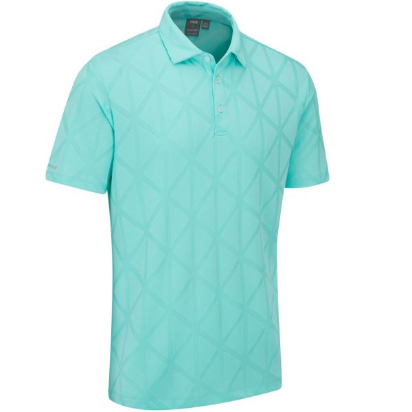 Ping Lenny Polo Shirt - Aruba Blue For Cheap