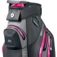 Motocaddy Dry Series Cart Waterproof Bag - Charcoal Fuchsia For Sale