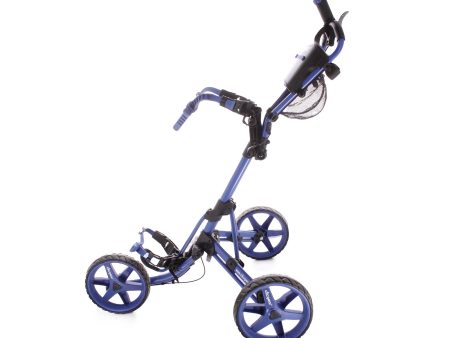 Clicgear Model 4 Second Hand 3 Wheel Push Trolley - Blue Black Sale