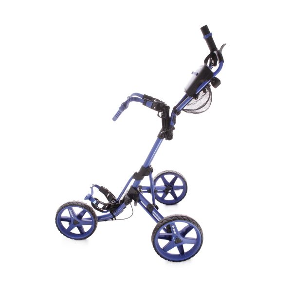 Clicgear Model 4 Second Hand 3 Wheel Push Trolley - Blue Black Sale