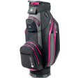 Motocaddy Dry Series Cart Waterproof Bag - Charcoal Fuchsia For Sale