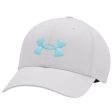 Under Armour Golf96 Cap - Halo Gray Sky Blue Discount