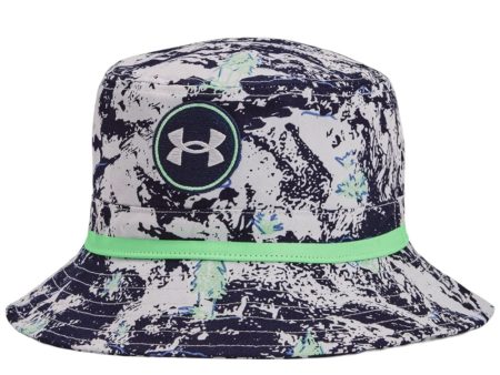 Under Armour Driver Golf Bucket Hat - Halo Gray on Sale