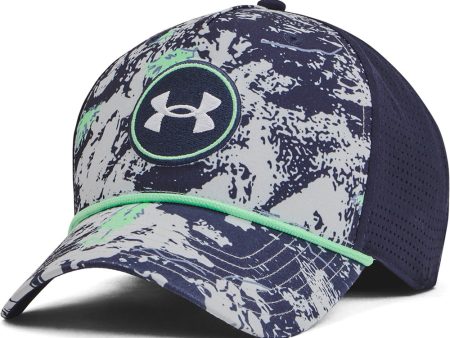 Under Armour Driver Snapback Cap - Halo Gray Matrix Green Online