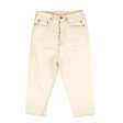 NWT DRKSHDW BY RICK OWENS White Collapse Cut Denim Pants Size 30 40 $598 Supply