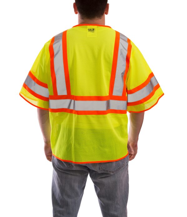 Job Sight Class 3 Two-Tone Mesh Vest Sale