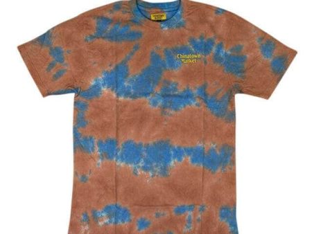 86CT-1088 S CHINATOWN MARKET Tie Dye  Lawyer  Logo T-Shirt Size S on Sale