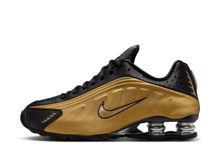 Nike Shox R4  Black Metallic Gold  - Women s Online