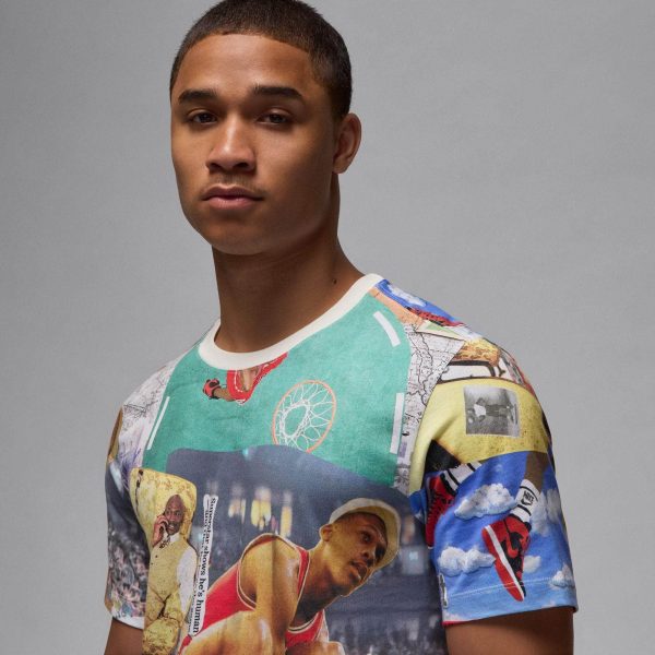 Air Jordan Flight Essentials Printed T-Shirt -  Men s Online Sale