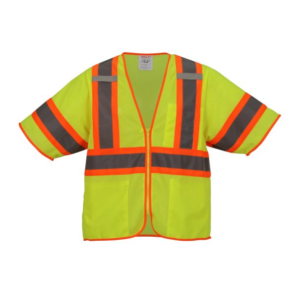 Job Sight Class 3 Two-Tone Mesh Vest Sale