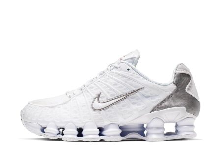 Nike Shox TL  White Metallic Silver  - Men s Sale